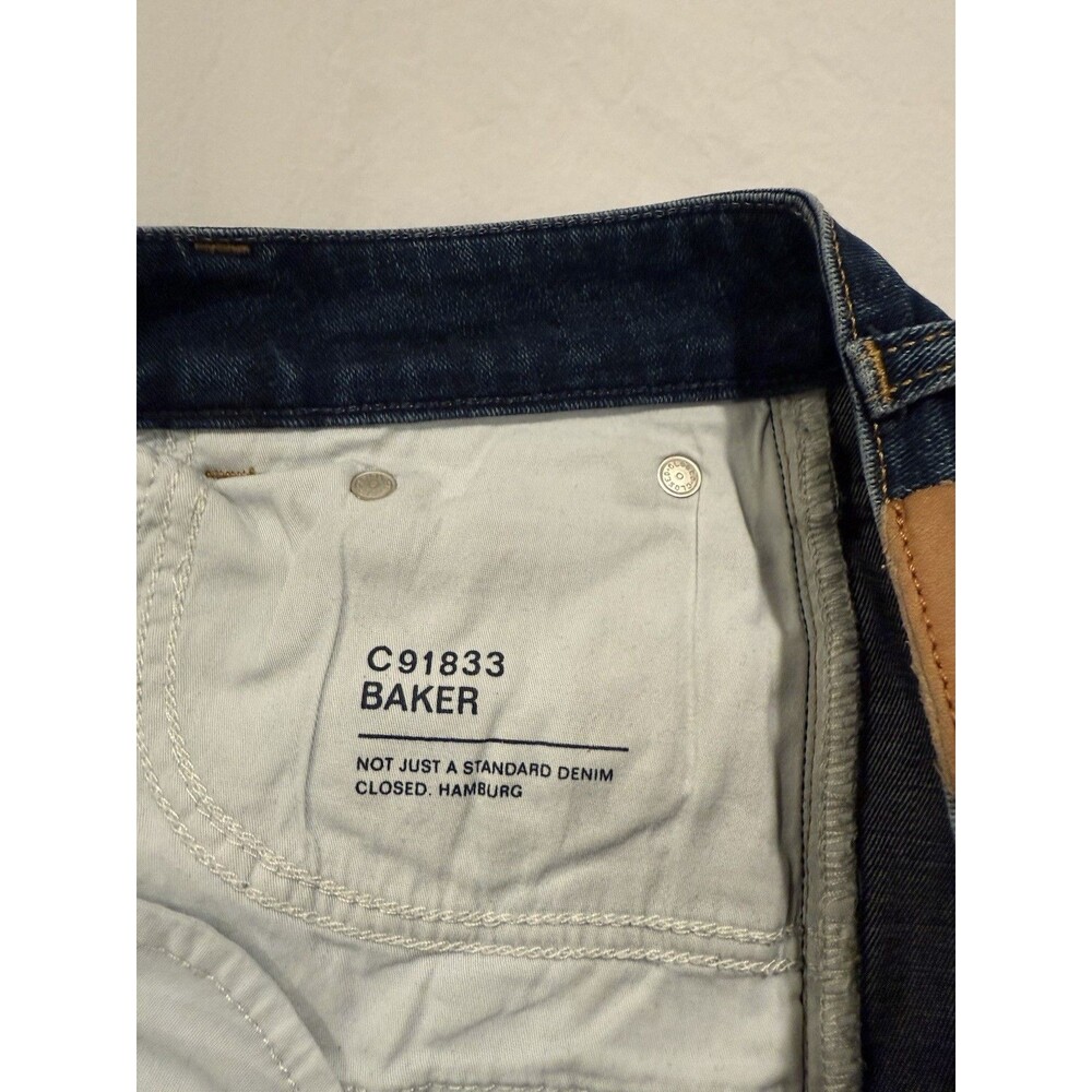 Closed Baker Distressed Ankle Jeans Women 27 Made in Italy - Picture 5 of 11